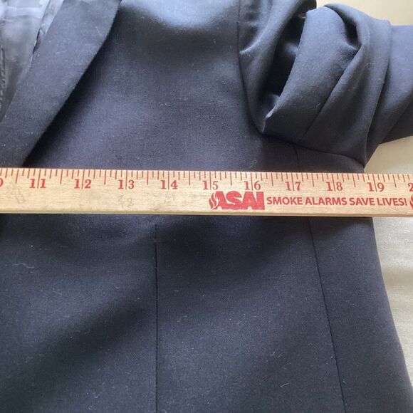 Zadig & Voltaire Vedy Skull Strass Blazer Jacket Women Sz 40 US M/L Black Sequin - Picture 11 of 14